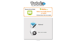 Desktop Screenshot of moncompte.tubeo.fr